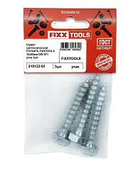 Шуруп сантехнический Глухарь FIXXTOOLS 10х60мм DIN 571 упак 3шт
