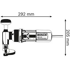Электрические листовые ножницы BOSCH 500Bт GSC 2.8 0601506108