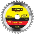 Диск пильный STAYER 230x30мм 36T по дереву 3681-230-30-36