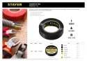STAYER Protect-10 Изолента ПВХ, не поддерживает горение, 10м (0,13х15 мм), черная