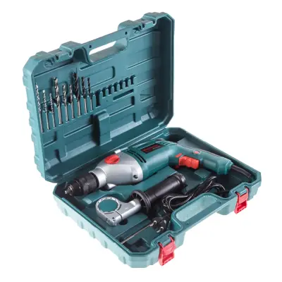 Дрель HAMMER 1100Вт ударная кейс UDD1100B