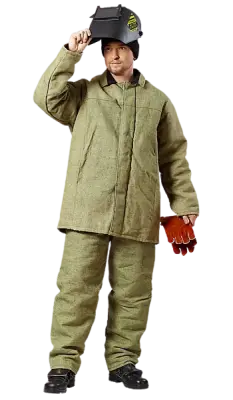 Костюм "СВАРЩИКА" брезентовый зимний брюки куртка 56-58/182-188