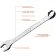 Комбинированный гаечный ключ 27 мм, ЗУБР