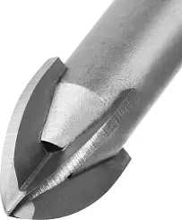 Сверло по стеклу и кафелю 4-х резцовый, шестигранный хвостовик, STAYER 6мм