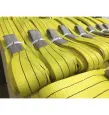 Строп текстильный петлевой 3 т желтого цвета ширина 9 см длина 4 м