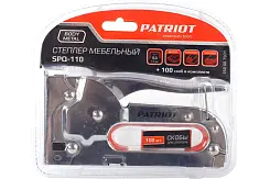 Степлер PATRIOT SPQ-110 скобы тип 53 4-8мм, 100шт в комплекте