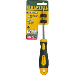 Отвертка слесарная KRAFTOOL TX HOLE 30х100мм 250077-30-100