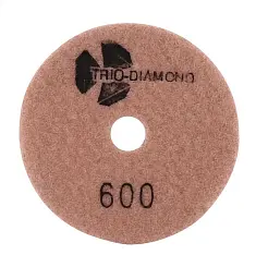 Диск алмазный Trio-Diamond АГШК шлифовальный ЧЕРЕПАШКА 100мм №600 (M) 340600