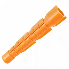 Дюбель универсальный 6х37 оранжевый без бортика 1шт (1000шт/уп)