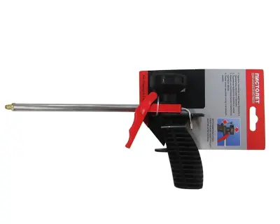 Пистолет для монтажной пены ULTIMA черный foamgun112А