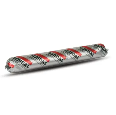 Клей-герметик полиуретановый SOUDAL SOUDAFLEX 40FC универсальный черный 600гр 146688