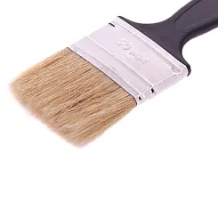 Кисть флейцевая Сибртех Стандарт, 50х6, натуральная щетина, пластиковая ручка 82504