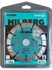 Диск алмазный для УШМ и Штроборезов Hilberg 125 Revolution 125*12*22,23 mm
