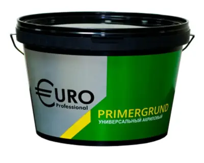 Грунтовка универсальная акриловая EURO 10л