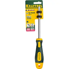 Отвертка слесарная KRAFTOOL TX HOLE 40х125мм 250077-40-125