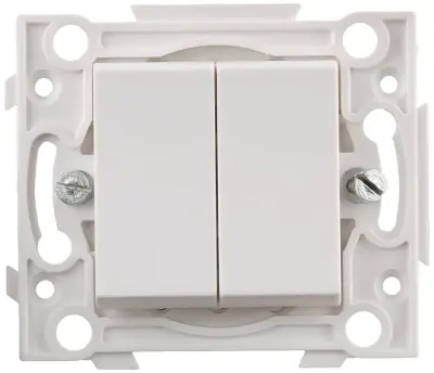 Выключатель СВЕТОЗАР проходной двойной