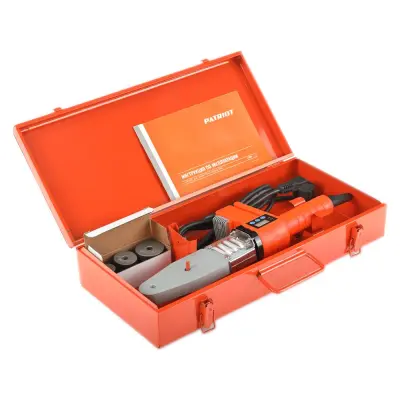 Аппарат для сварки пластиковых труб PATRIOT PW 800, 3 насадки(20, 25, 32), электронная регулировка, 