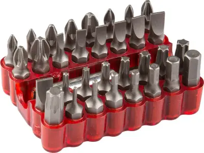 Набор бит ЗУБР 33шт кованых 26045-H33