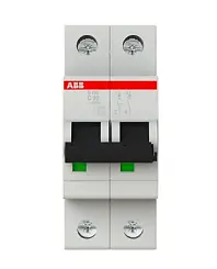 Автоматический выключатель ABB S202 C-50A 2P 2CDS252001R0504