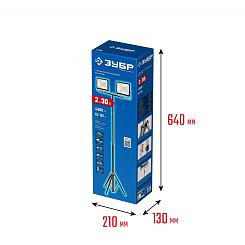 Светодиодные прожекторы ЗУБР ПСК 30х2, 2 х 30 Вт, 6500 К, IP 65, 1.6м на штативе Профессионал