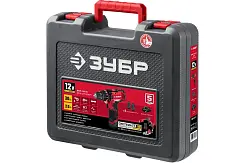 Дрель-шуруповер ЗУБР 12В, 2 АКБ (2Ач), в кейсе ДШЛ-125-22