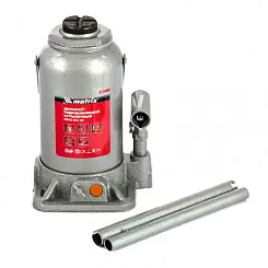 Домкрат гидравлический Matrix бутылочный 20 т h подъема 244–449 мм 50778