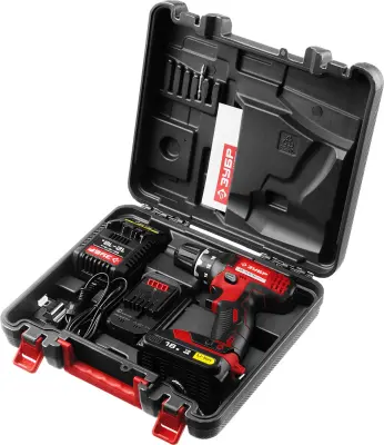 Дрель-шуруповерт 18В Li-Ion 2 АКБ ЗУБР