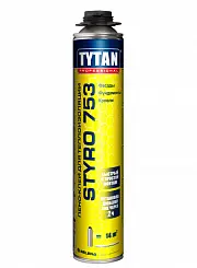 Пена-клей TYTAN styro 753 для наружной теплоизоляции GUN 750мл 77961