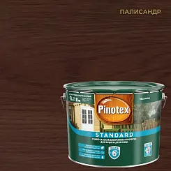 Пропитка декоративная для защиты древесины Pinotex Standard палисандр 0,9 л.