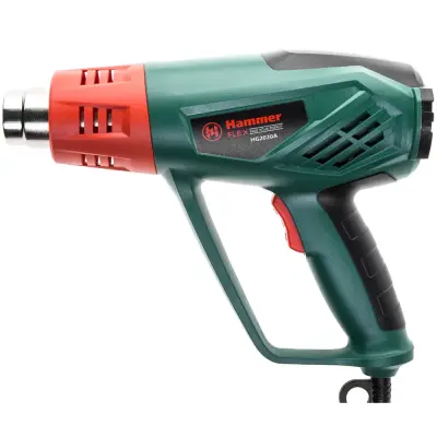 Фен технический HAMMER 2200 Bт, 50-600°С Flex HG2020A