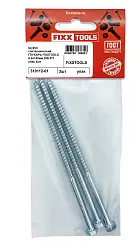 Шуруп сантехнический Глухарь FIXXTOOLS 6.0х140мм DIN 571 упак 3шт