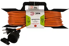 Удлинитель силовой ЭРА UFx-1-2x0.75-30m-IP44 на рамке б/з 1 гн 30м ПВС 2x0.75