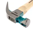Молоток-гвоздодер 200г угол 45 магнит обрезиненная рукоятка AMERICAN HICKORY // GROSS
