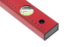 Уровень алюминиевый Matrix 800 мм 3 глазка красный линейка 33226