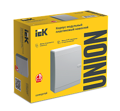 Бокс навесной IEK UNION Compact ЩРН-П-18 IP41 18 модулей белая дверц UIC-KP13-N-18-41-K01