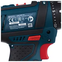 Аккумуляторная дрель-шуруповерт BOSCH 12В GSR 12V-15