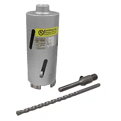 Коронка алмазная HILBERG laser deep drill по бетону 68мм HD368