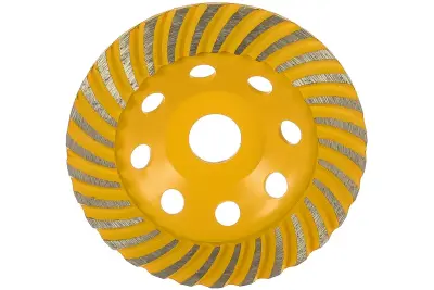 Чашка алмазная турбо (125х22.2 мм) для УШМ BIBER 70712