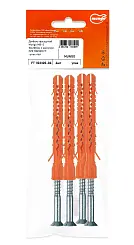 Дюбель фасадный Mungo MB-S 10х200мм с шурупом PZ3 1122320 FT-упак 4шт