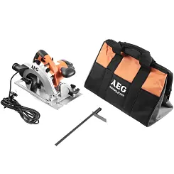 Пила циркулярная AEG 1600Bт 190 мм сумка KS 66-2