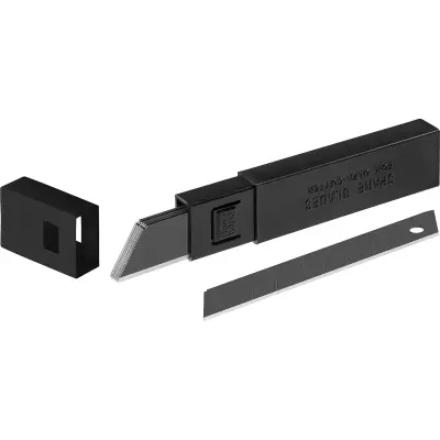Лезвия OLFA 18мм 10шт сегментированные BLACK MAX OL-LBB-10B