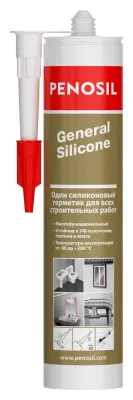Герметик силиконовый PENOSIL General Silicone для всех строительных работ 310мл бесцветный H1362