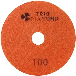 Диск алмазный Trio-Diamond АГШК шлифовальный ЧЕРЕПАШКА 100мм №100 (M) 340100