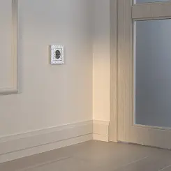 Рамка на 1 пост Hammer серебряный WERKEL W0012406