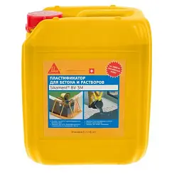 Добавка пластифицирующая Sikament Cementplast для растворов и бетонов марки до м350 5л 551440