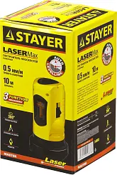 STAYER SLL-1 нивелир лазерный, 10м, точн. +/-0,5 мм/м