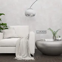 Рамка на 4 поста алюминий WERKEL WL11-Frame-04