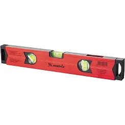 Уровень алюминиевый магнитный Matrix 2000 мм фрезерованный 3 глазка усиленный 34720