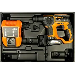 Аккумуляторный перфоратор AEG SDS+ кейс BBH 12 Li-401C