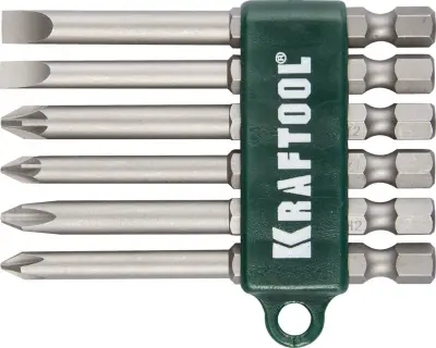 Набор бит KRAFTOOL 6шт 26061-H6